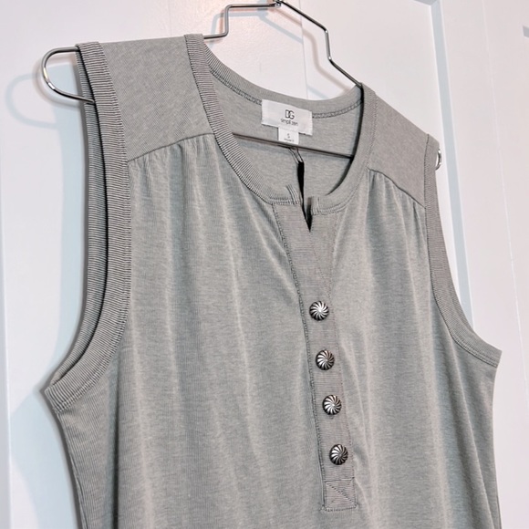 NWT Simpli Zen sleeveless Cotton Dress - Picture 4 of 8